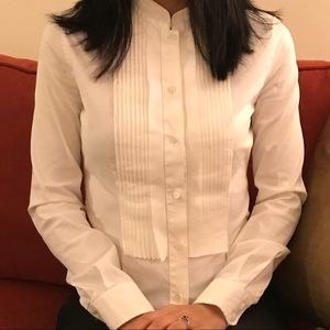 RED Valentino tuxedo button-down shirt